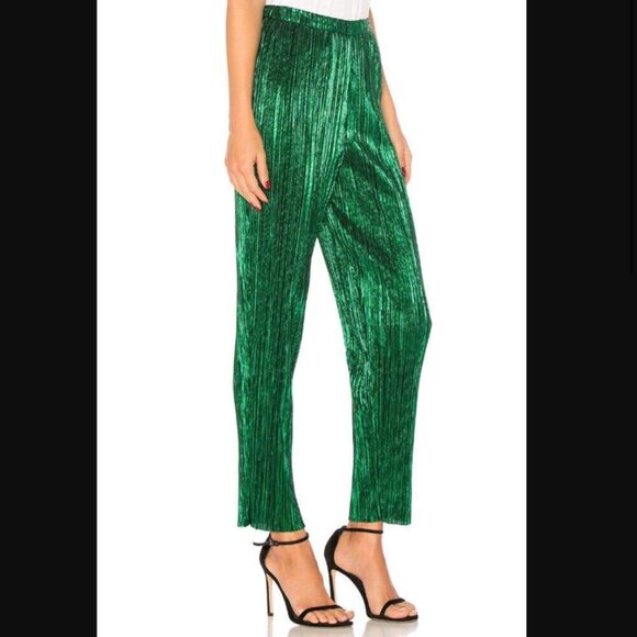 HOUSE OF HARLOW 1960 x Revolve Kate Pant in Emerald, Size XS - Picture 2 of 8